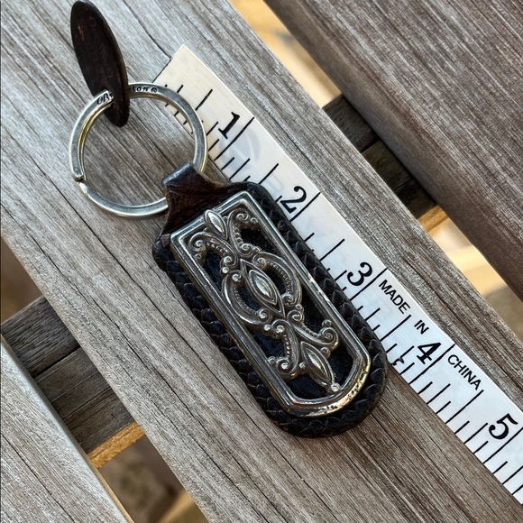 Brighton Silver and Brown Key Holder - Picture 4 of 4